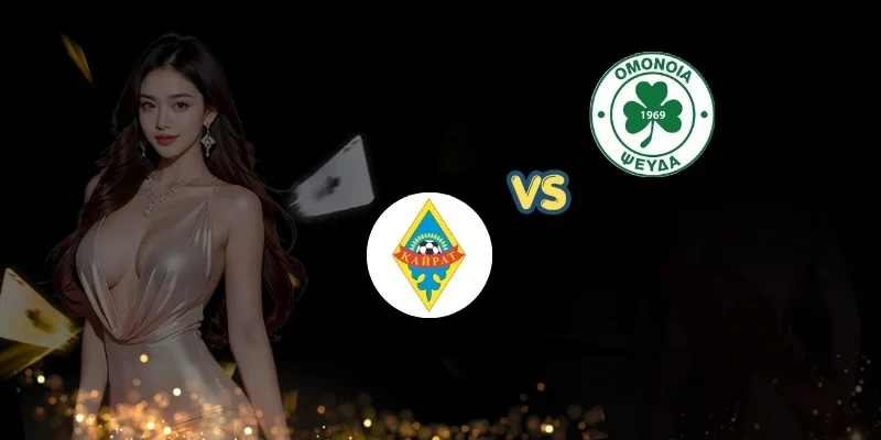 Soi Kèo Kairat vs AC Omonia, 22h 29/07, Vòng Loại C1 Châu Âu soi keo kairat vs ac omonia bia