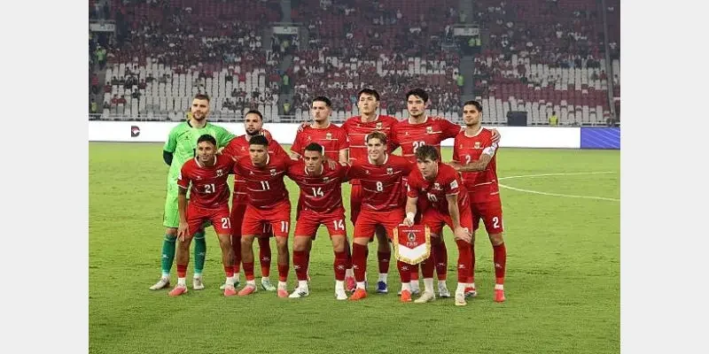 Dàn cầu thủ nhập tịch Indonesia trước trận đấu